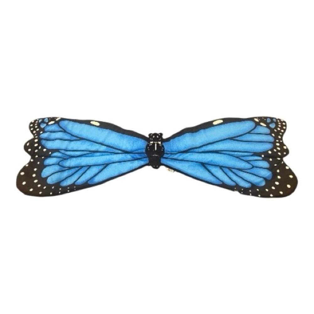 Blue Butterfly Wings Costume for Kids - Picture 2 of 3